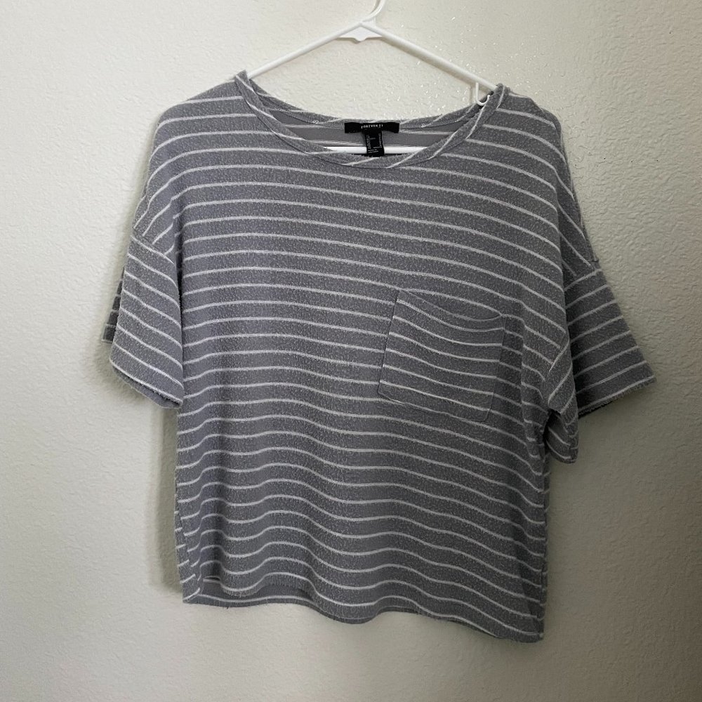 Forever 21 Stripped Soft T-shirt